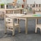 Flash Furniture 29.5 in W, 59 in L, 18 in H, Beechwood, Birch Plywood, Beech MK-ME088014-GG - alternate 8